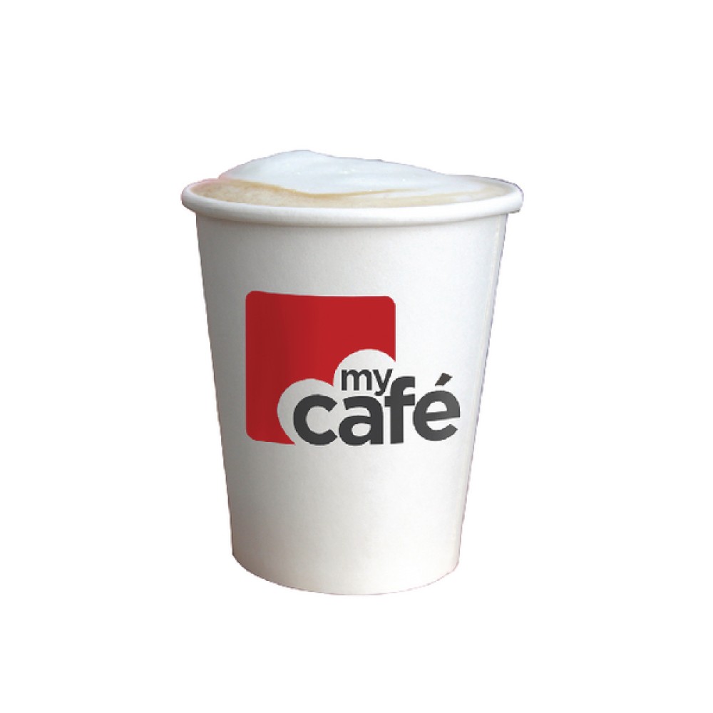 MyCafe 12oz Single Wall Hot Cups (50 Pack) HVSWPA12V