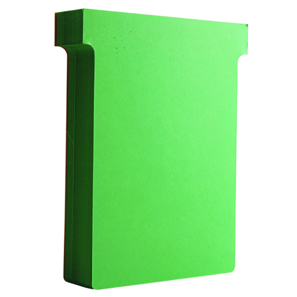 Nobo T-Card Size 3 80 x 120mm Light Green (100 Pack) 32938913