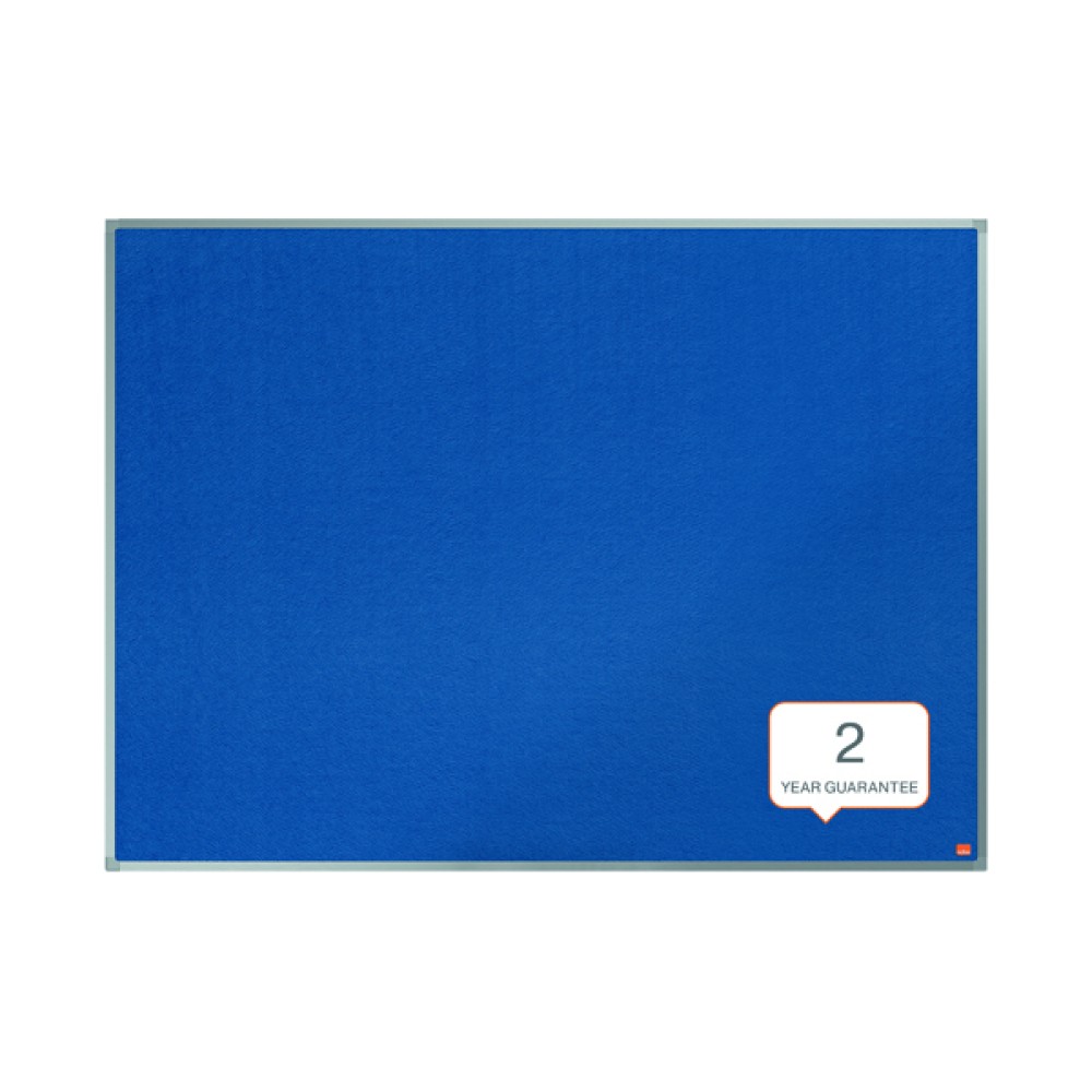 Nobo Essence Felt Notice Board 600 x 450mm Blue 1915201