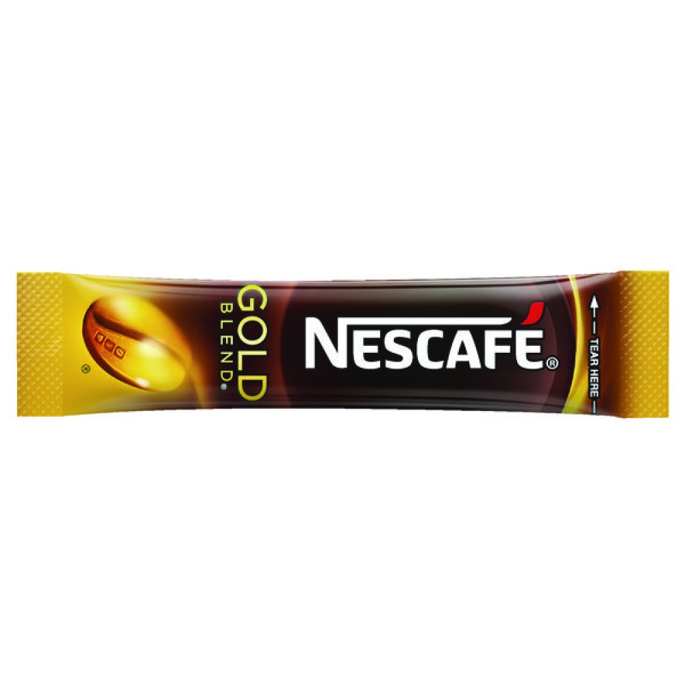Nescafe Gold Blend One Cup Sticks Coffee Sachets (200 Pack) 12151864