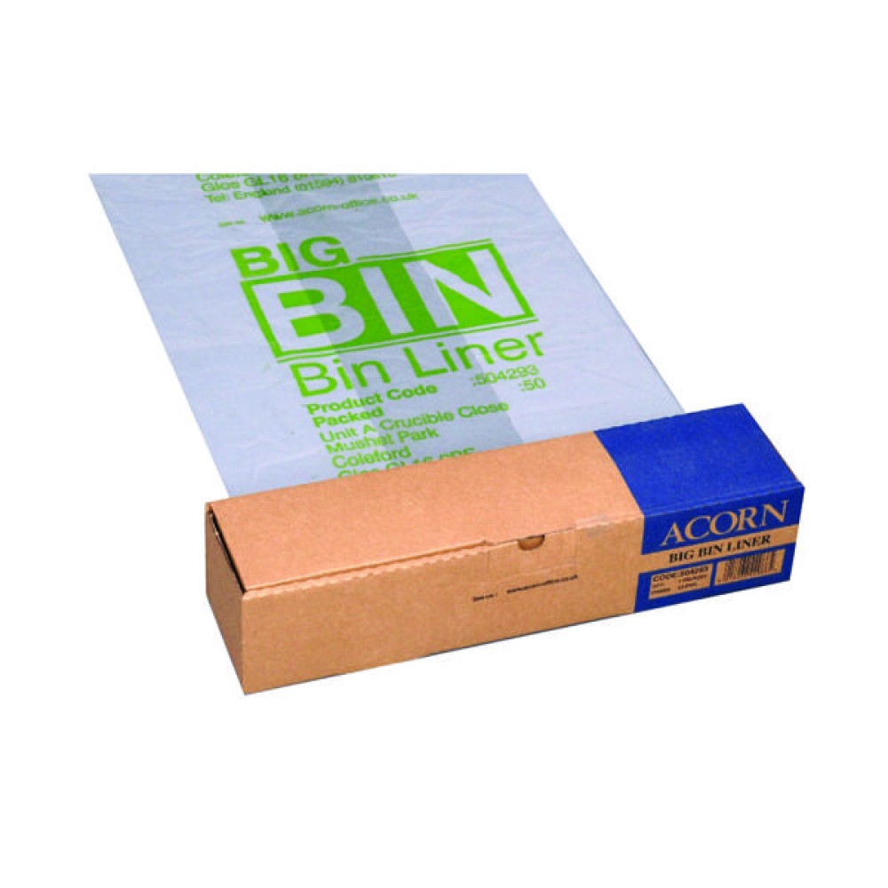 Acorn Big Bin Liner (50 Pack) 504293