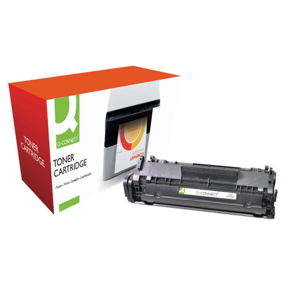 Q-Connect Compatible Solution HP 12A Black Laserjet Toner Cartridge Q2612A