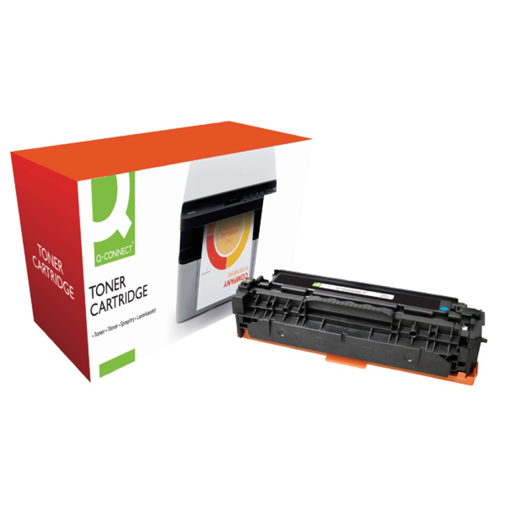 Q-Connect Compatible Solution Canon 718C Cyan Toner Cartridge 2661B002