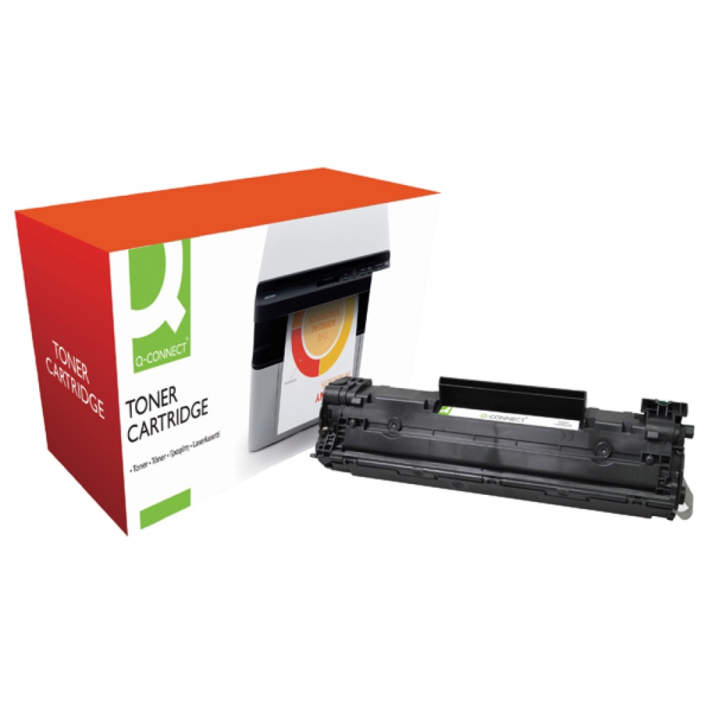 Q-Connect Compatible Solution HP 78A Black Laserjet Toner Cartridge CE278A