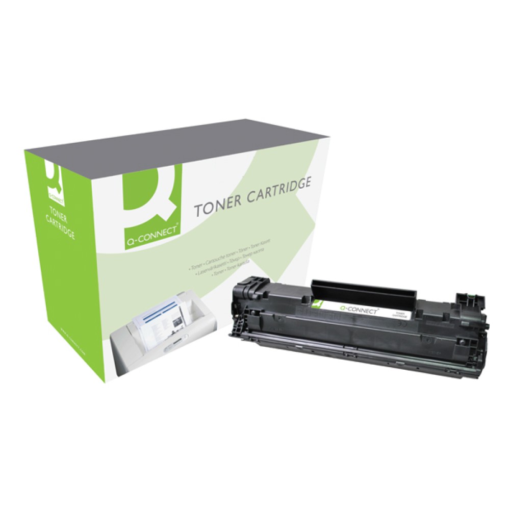 Q-Connect Compatible Solution HP 85A Black Laserjet Toner Cartridge CE285A