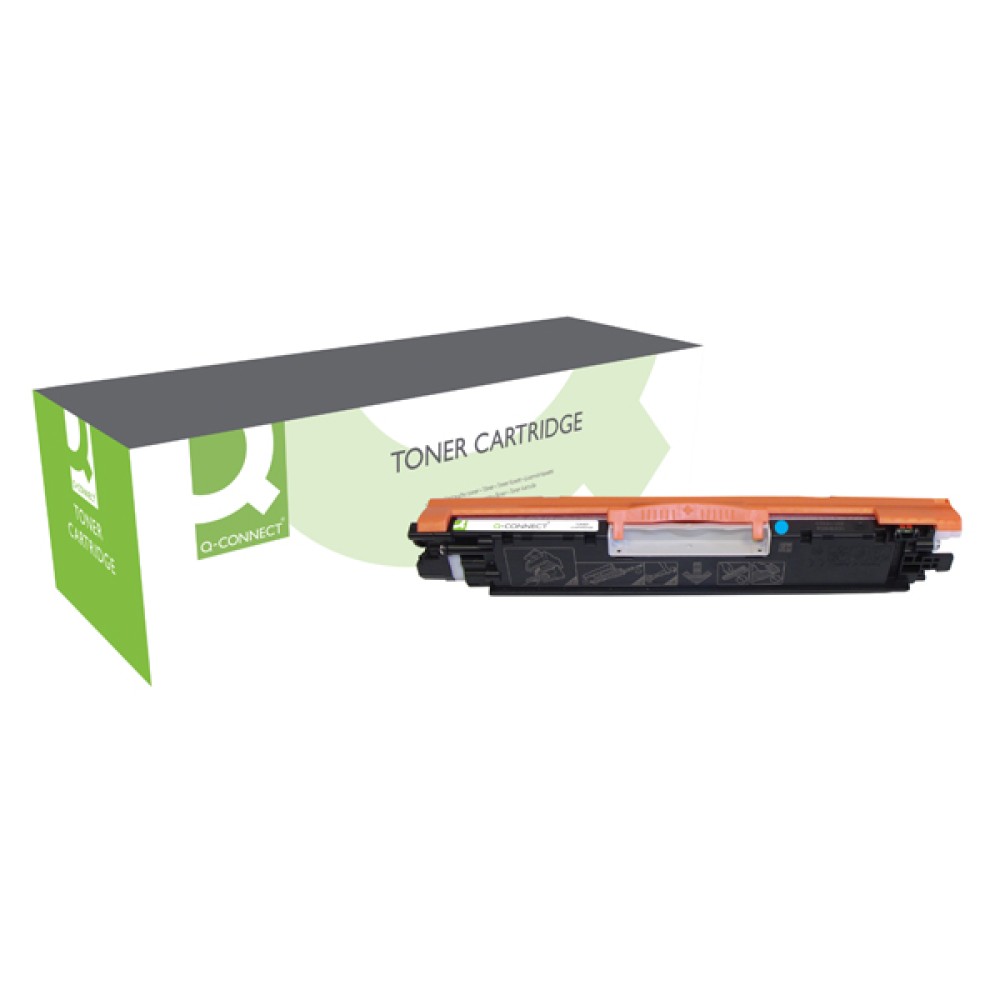 Q-Connect Compatible Solution HP 126A Cyan Laserjet Toner Cartridge CE311A