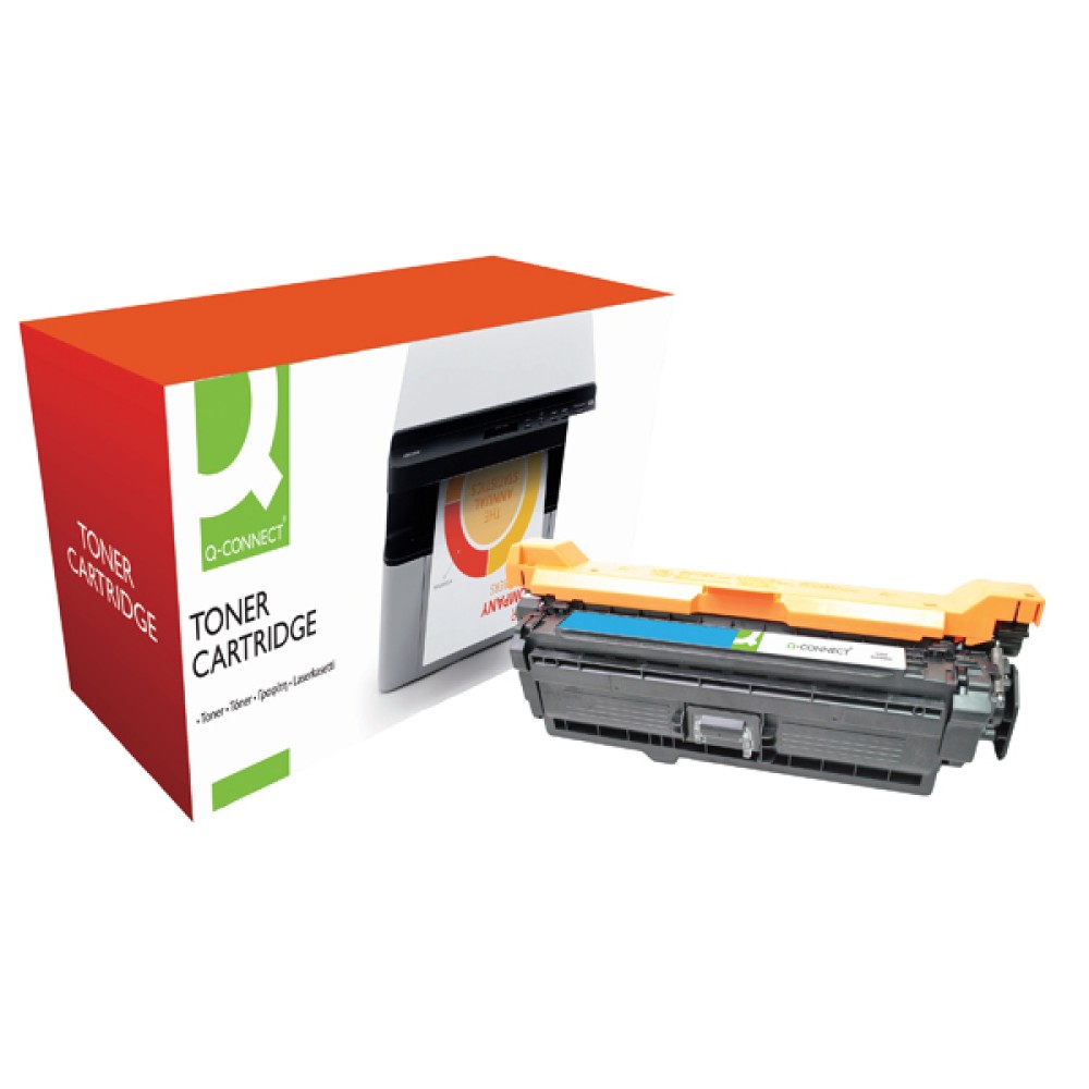 Q-Connect Compatible Solution HP 507A Cyan Laserjet Toner Cartridge CE401A