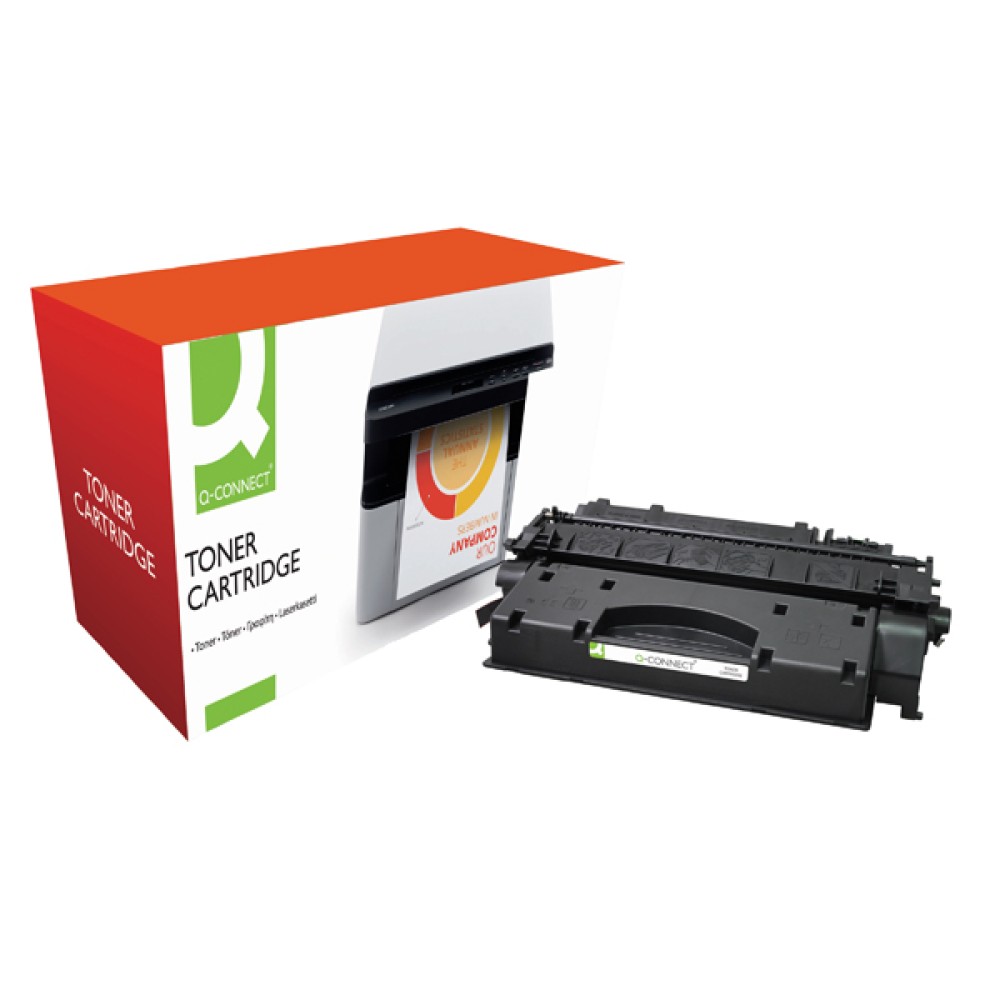 Q-Connect Compatible Solution HP 05X Black Laserjet Toner Cartridge High Capacity CE505X