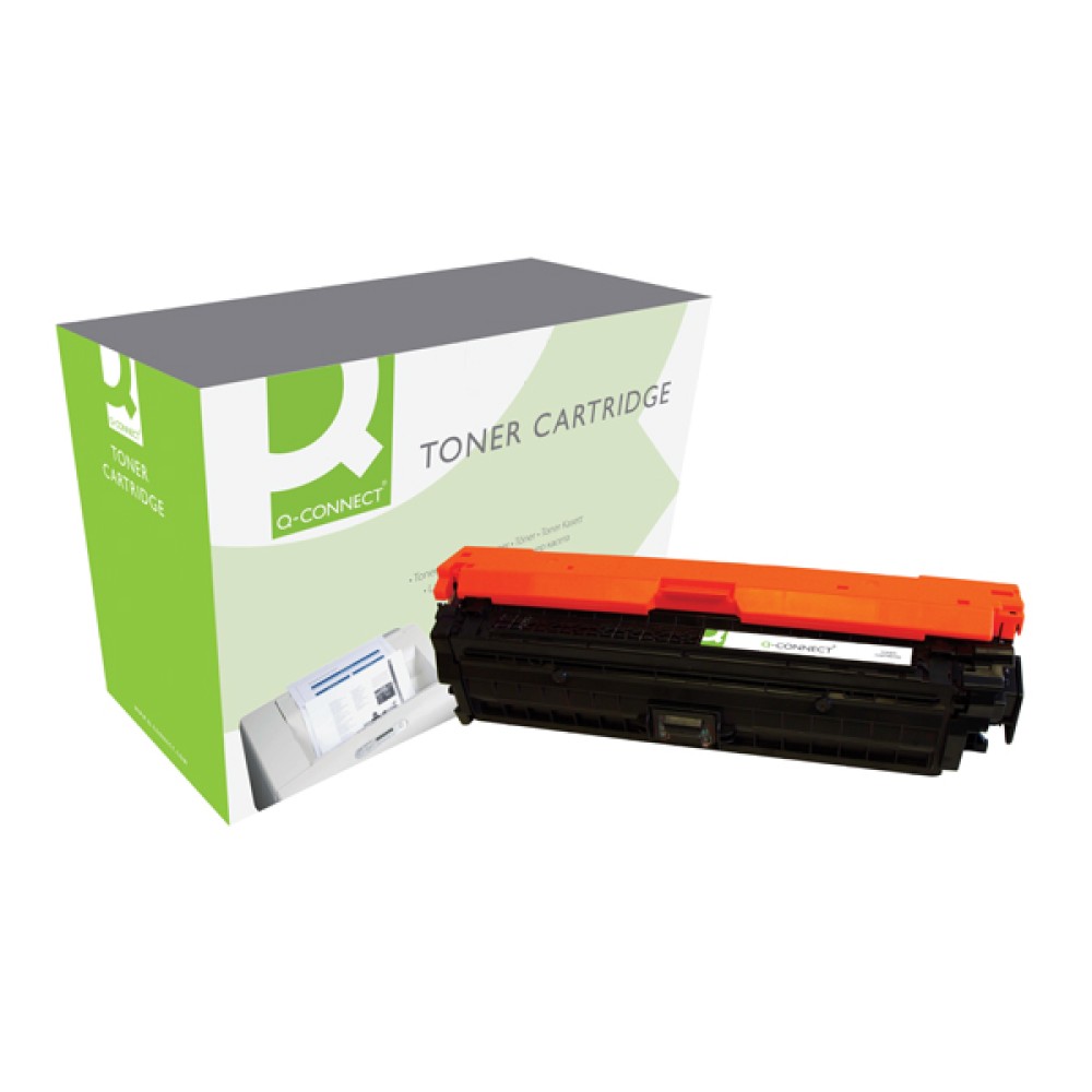 Q-Connect HP 307A Remanufactured Black LaserJet Toner Cartridge CE740A