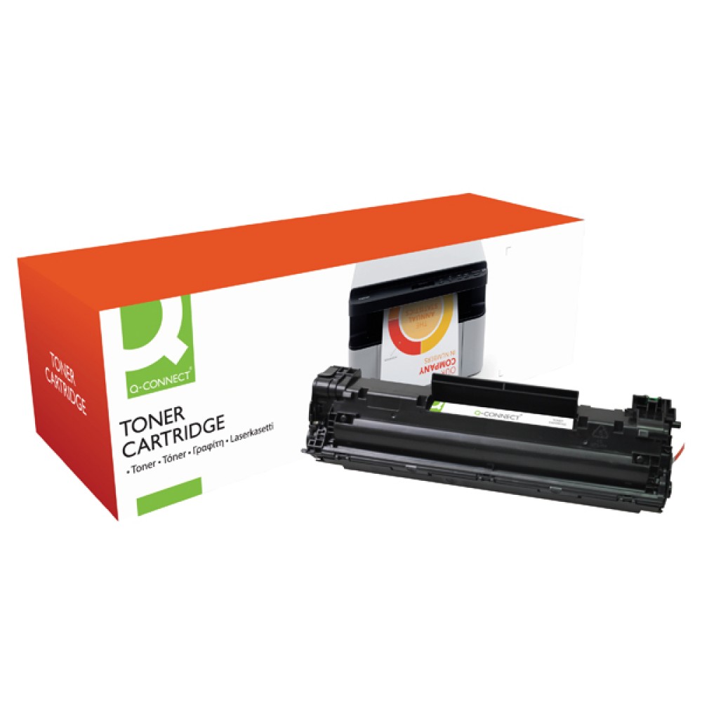 Q-Connect Compatible Solution HP 83A Black Toner Cartridge CF283A