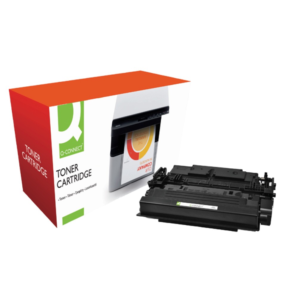 Q-Connect Compatible Solution HP 87X Toner Cartridge Black HY CF287X