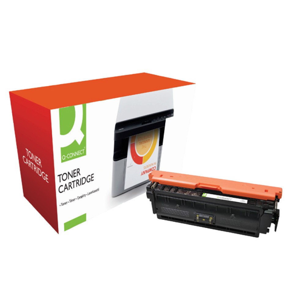 Q-Connect Compatible Solution HP 508A Yellow Toner Cartridge CF362A