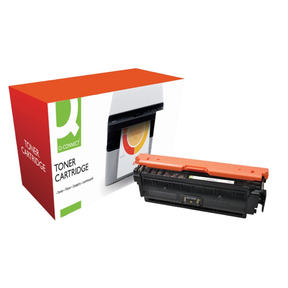 Q-Connect Compatible Solution HP M552/M553 LaserJet Toner Cartridge High Yield Yellow CF362X