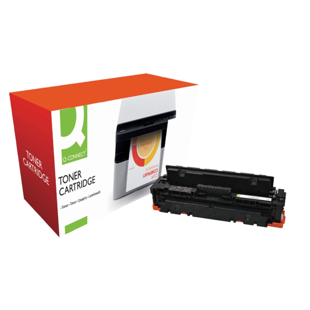 Q-Connect Compatible Solution HP CF410X M452 Laser Toner Cartridge High Yield Black CF410X