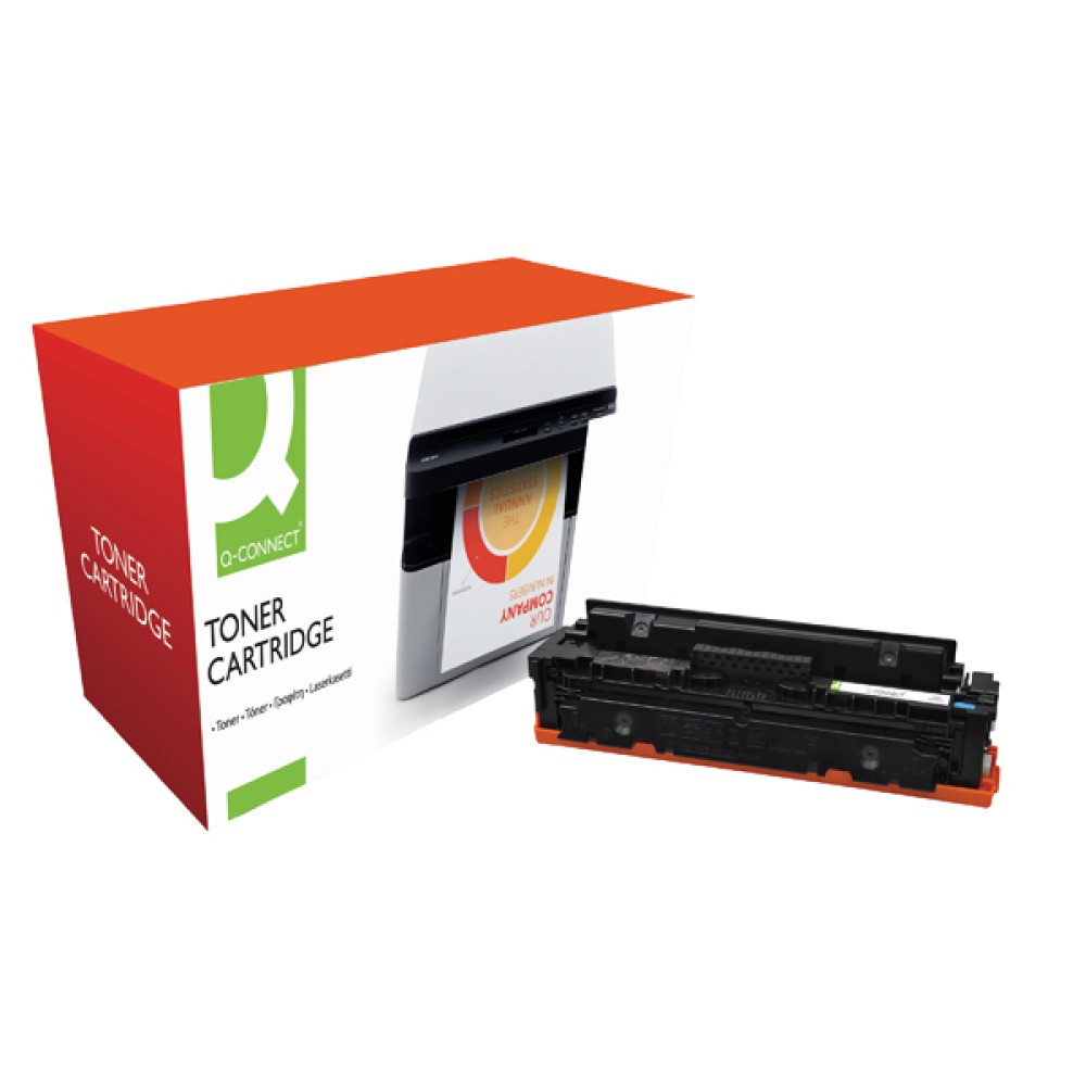 Q-Connect Compatible Solution HP CF411X M452 Laser Toner Cartridge High Yield Cyan CF411X