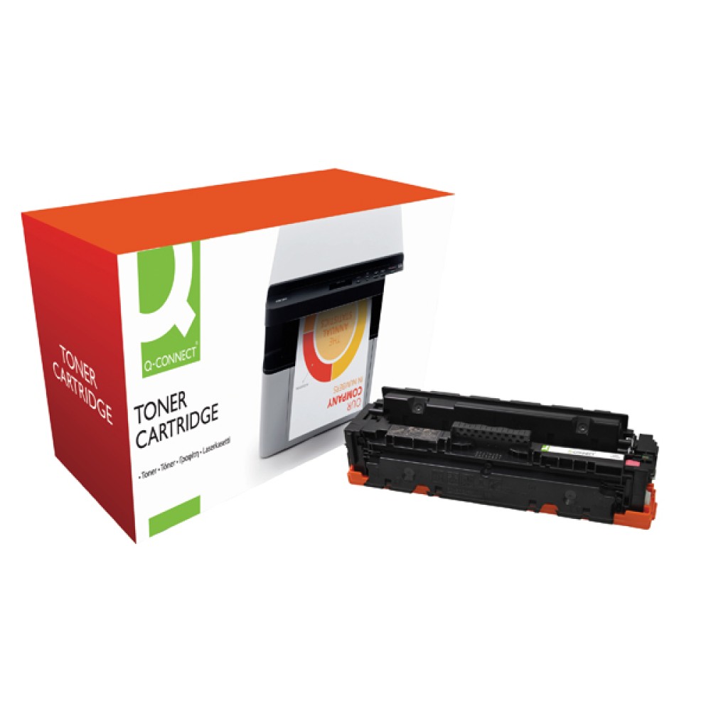 Q-Connect Compatible Solution HP Jet Intelligence CF413A Magenta Toner Cartridge M452AMVAS