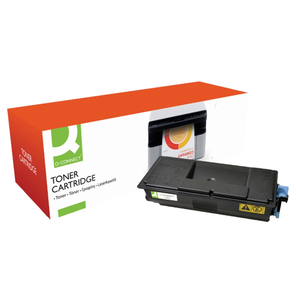 Q-Connect Compatible Solution Kyocera Black Toner Cartridge TK-3100