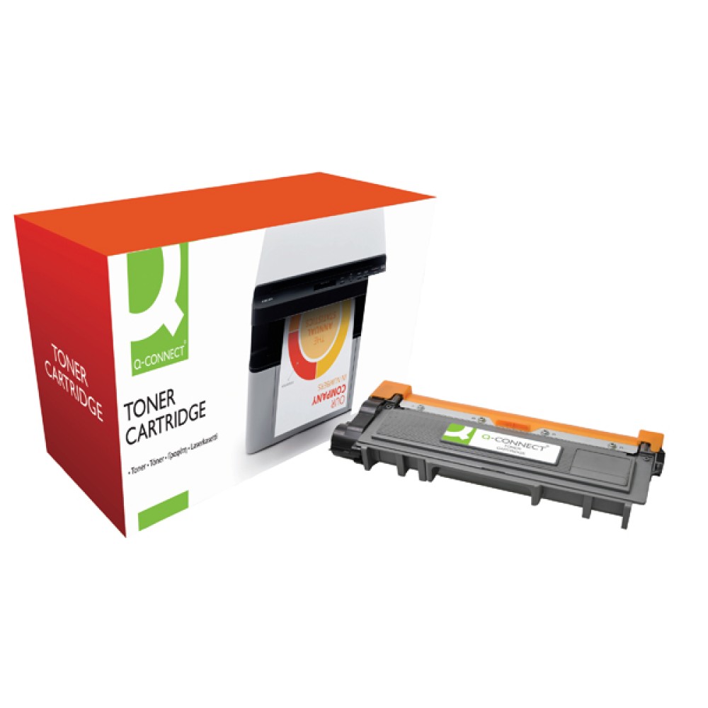 Q-Connect Compatible Solution Brother HY Black Toner Cartridge TN2320