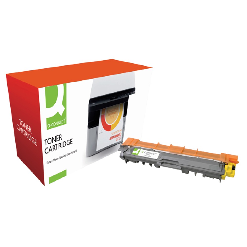 Q-Connect Compatible Solution Brother TN241Y Yellow Toner Cartridge