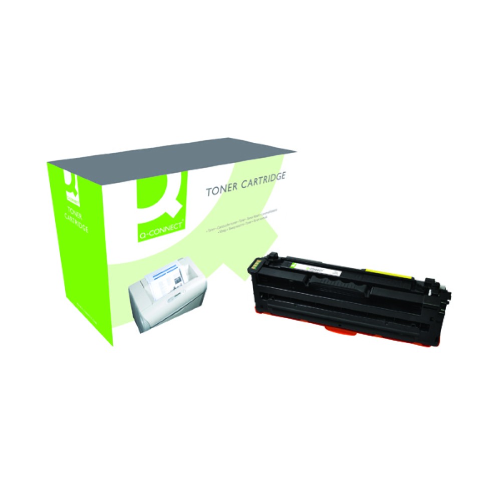 Q-Connect Samsung Y506L Remanufactured Yellow Toner Cartridge High Yield CLT-Y506L/ELS