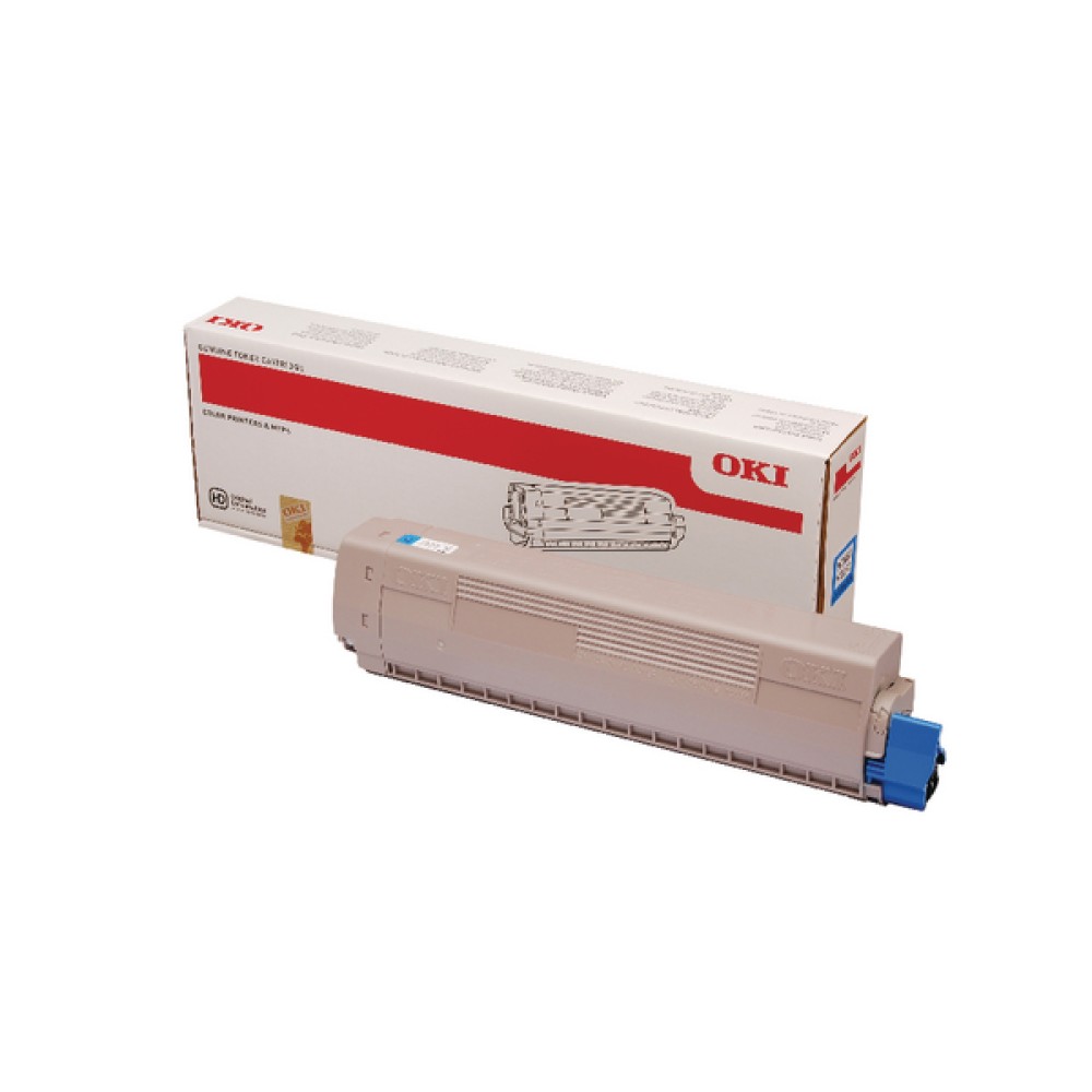 Oki MC853 MC873 Cyan Toner 7300 Page 45862839