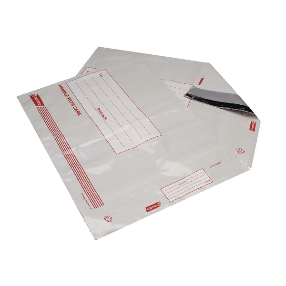 Go Secure Extra Strong Polythene Envelopes 165x240mm (25 Pack) PB08228