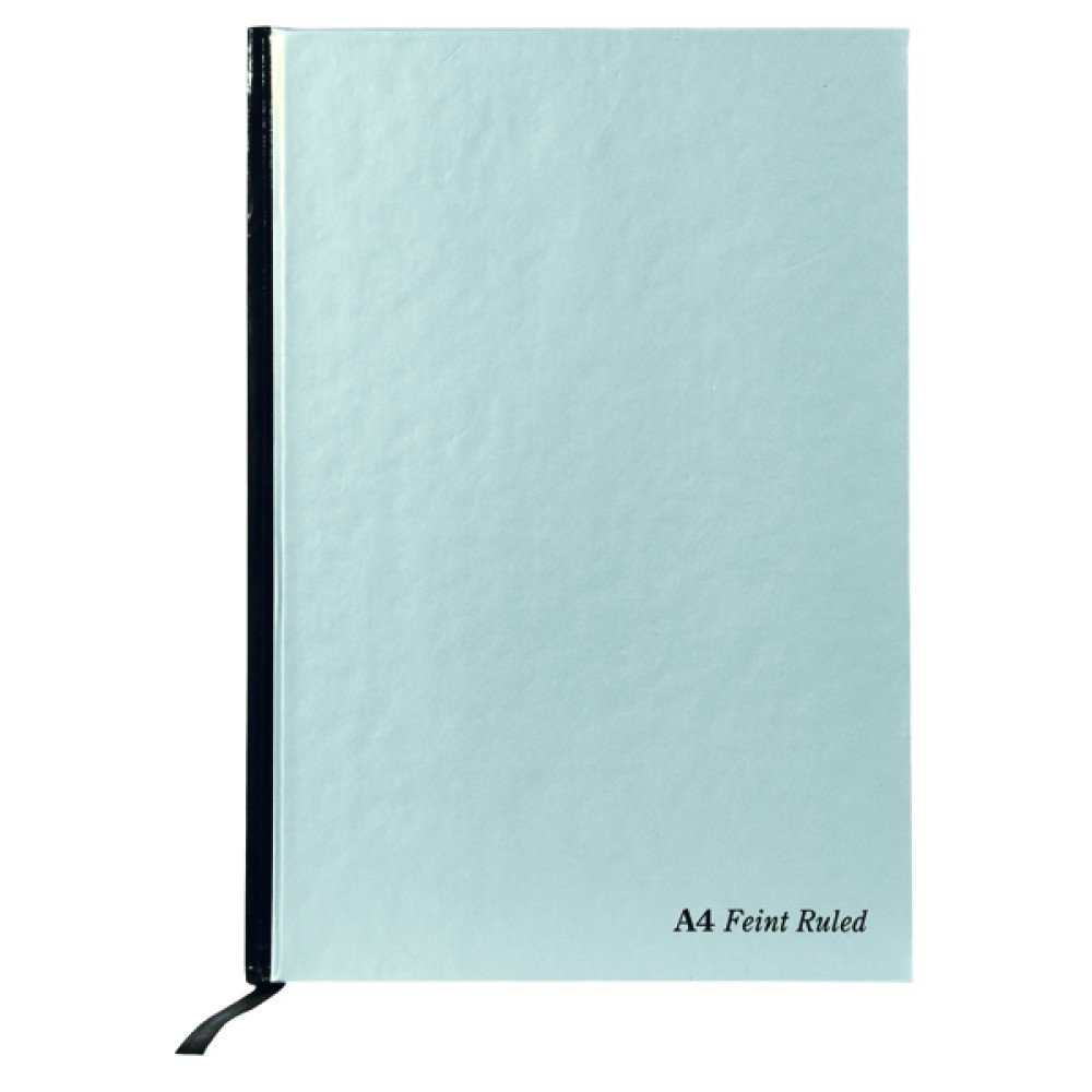 Pukka Pad Silver Ruled Casebound Notebook 192 Pages A4 (5 Pack) RULA4