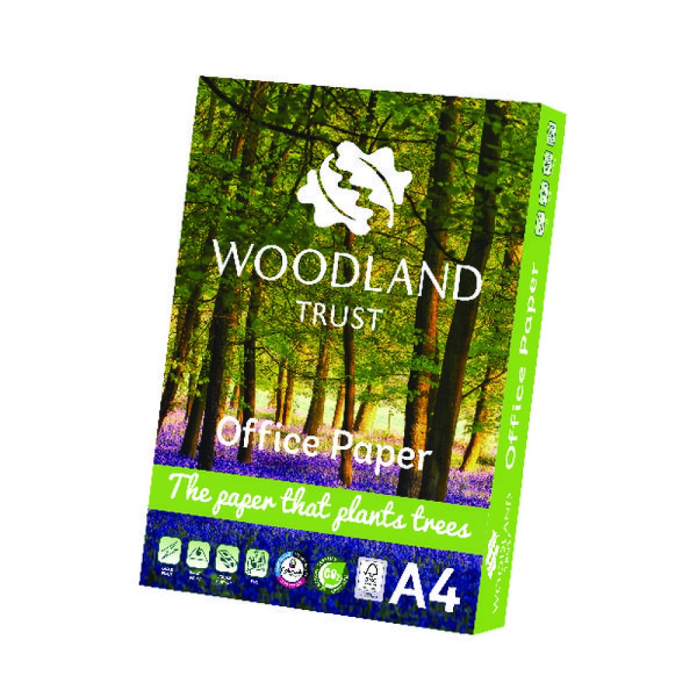 Woodland Trust A4 Office Paper 75gsm (2500 Pack) WTOA4