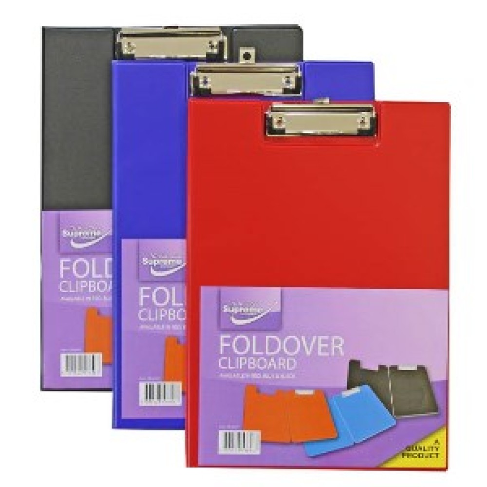 CLIPBOARD A4 ASST FOLDOVER (CB-6467)