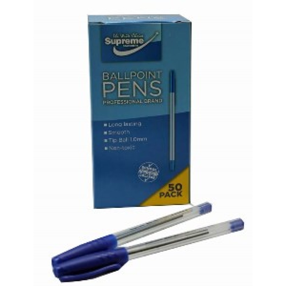 BALL POINT PENS BLUE 50PK (BL-6760)