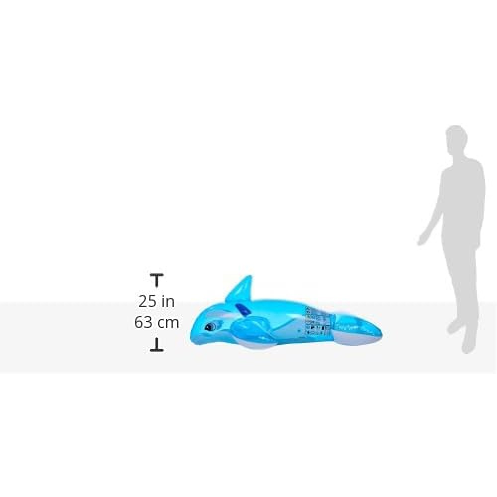 Intex inflatable transparent whale