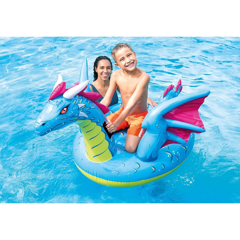 Intex Pool Float Inflatable Dragon Ride-On 