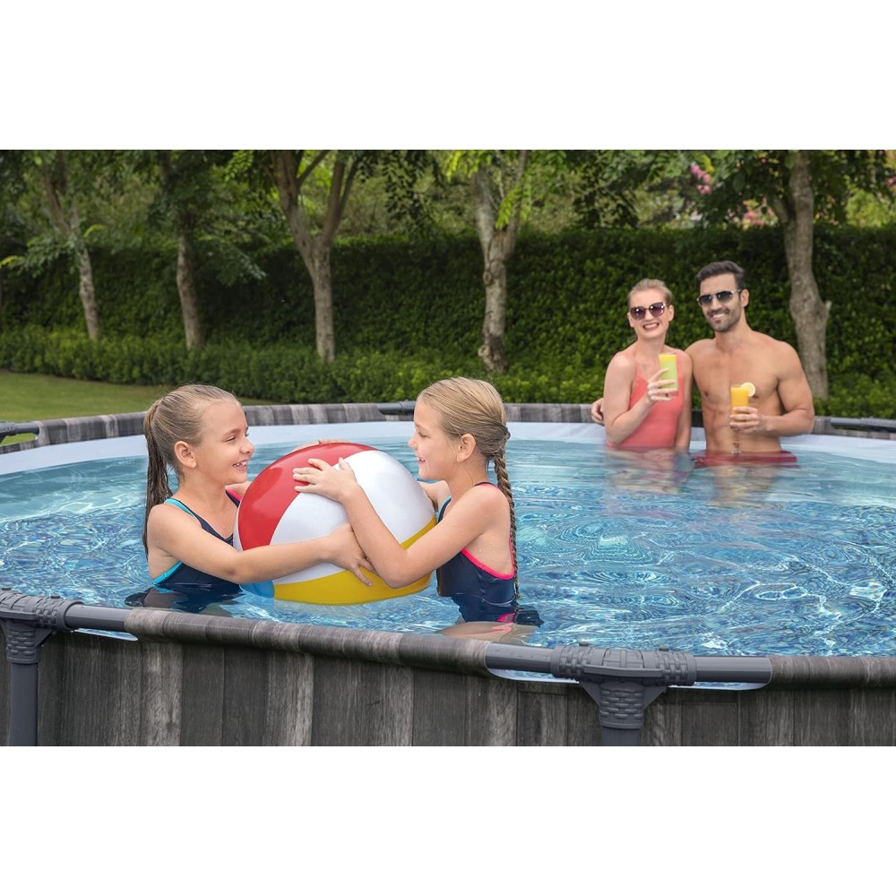 Bestway  14ft  Steel Pro Max Grey Pool