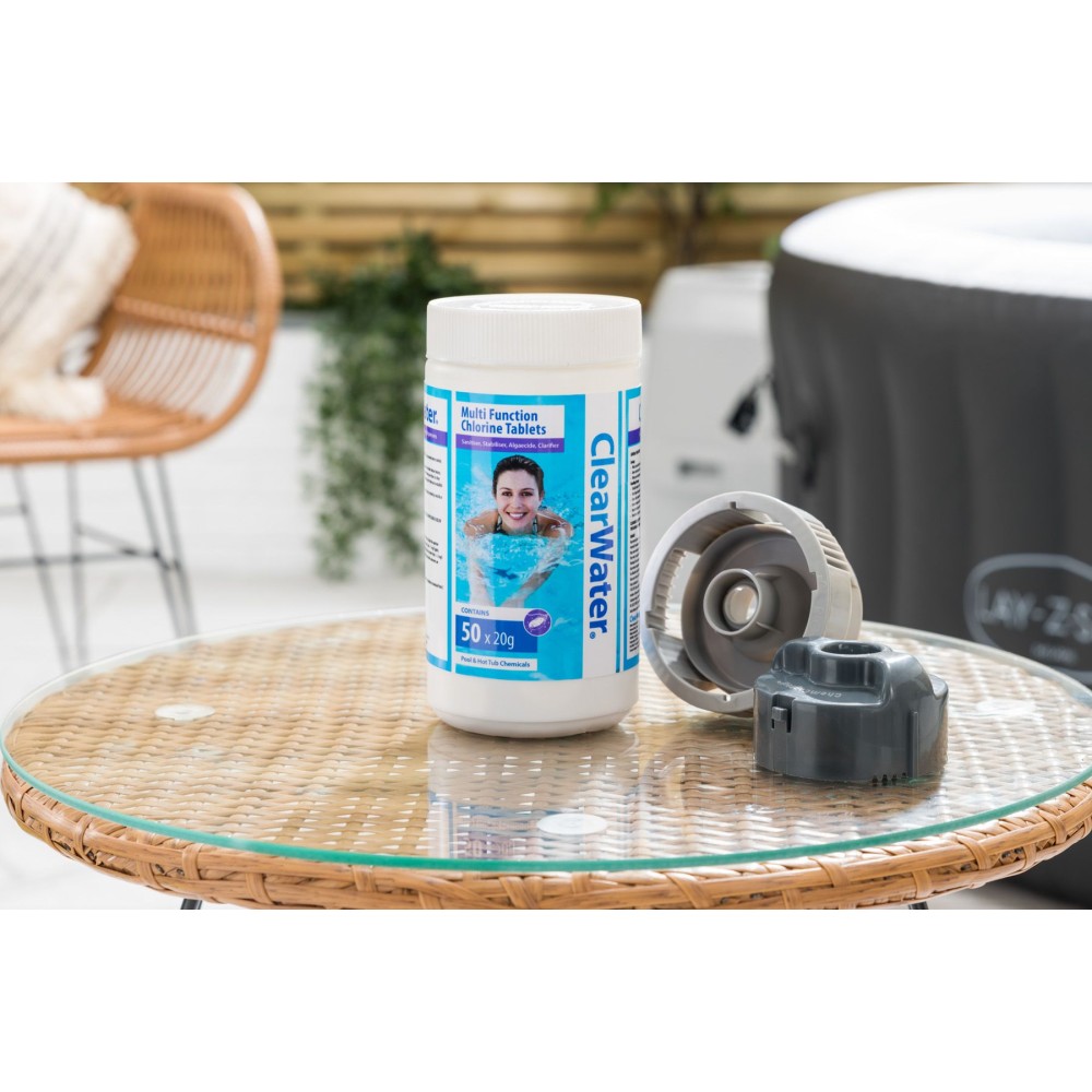 CLEARWATER 1KG - 20G MULTI TABS CHLORINE