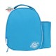 Premto Insulated Lunch Bag with Bottle Compartment - Printer Blue