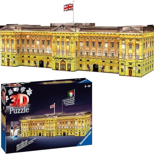 Ravensburger Buckingham Palace Light Up 3D Puzzle 216pc 