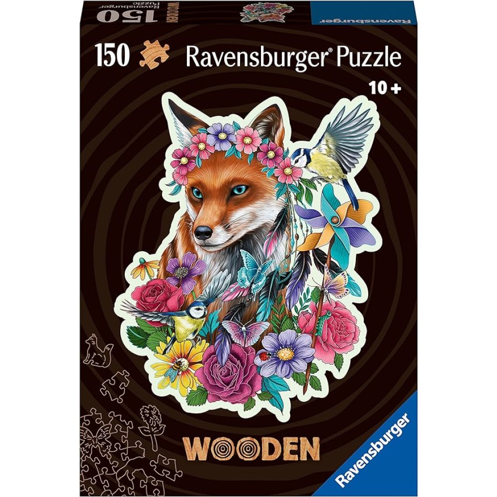 Ravensburger Shaped Fox Wooden 150pc