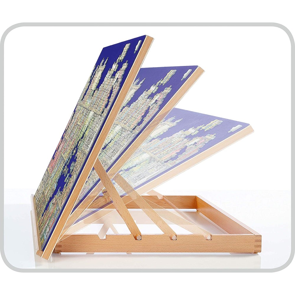 Wooden Easel Puzzle Board 