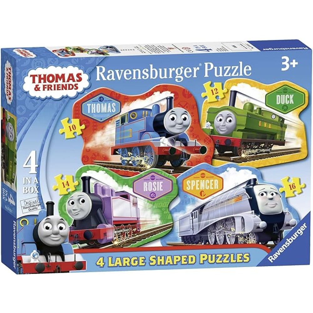 Ravensburger Thomas & Friends 4x Large Shaped Puzzles