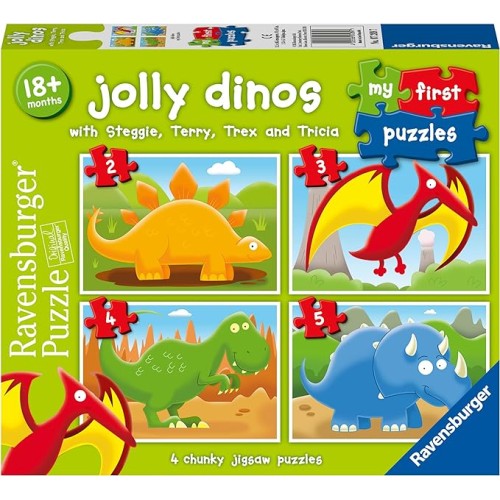 Ravensburger Jolly Dinos My First Puzzles (2345pc)