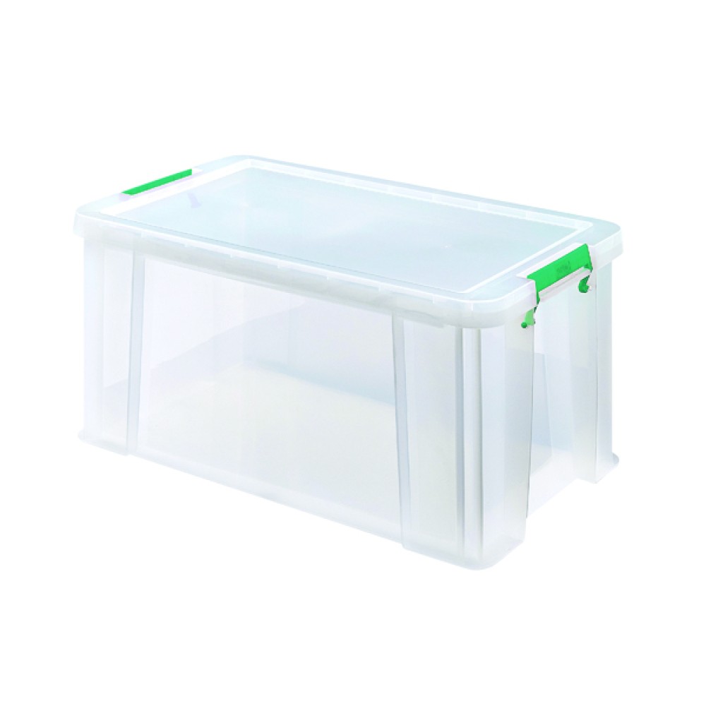 StoreStack 54 Litre Storage Box W640xD380xH310mm Clear RB77234