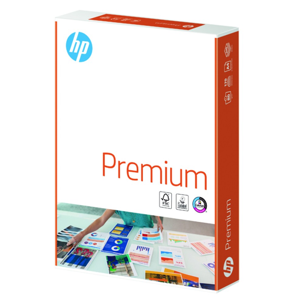 HP Premium A4 80gsm White (5 Packs Of 500) HPT0317