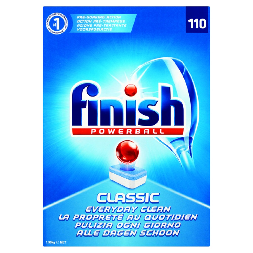 Finish Classic Dishwasher Cleaner Regular (110 Pack) 3032090
