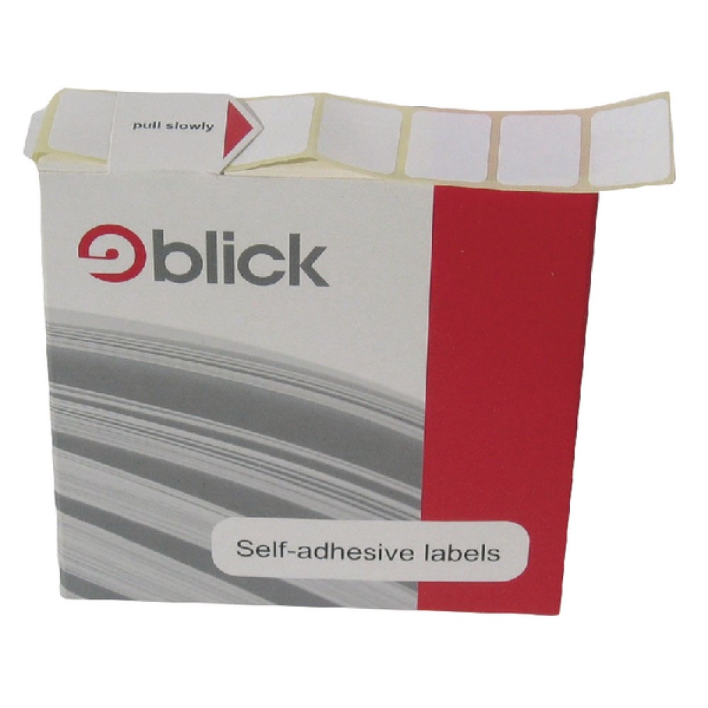 Blick Labels in Dispensers 24x37mm White (640 Pack) RS008750