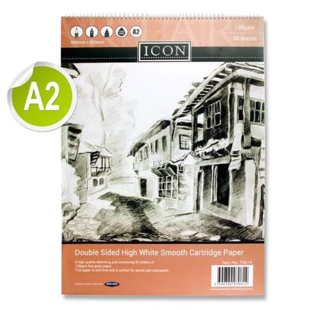 Icon A2 135gsm - Wiro Sketch Pad 30 Sheets