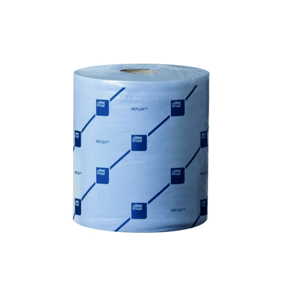 Tork Reflex M4 Centrefeed Tissue 2-Ply 150m Blue (6 Pack) 473263