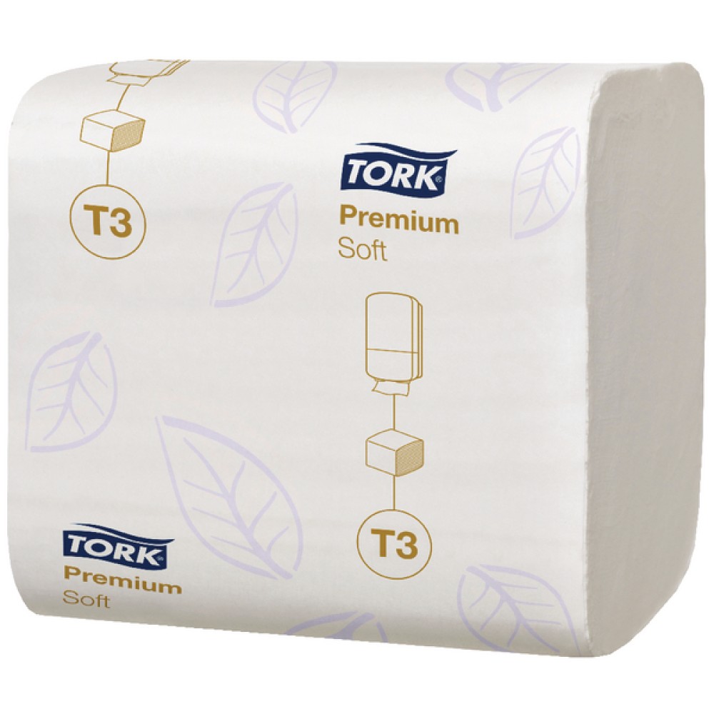 Tork T3 Folded Toilet Tissue 2-Ply 252 Sheets (30 Pack) 114273