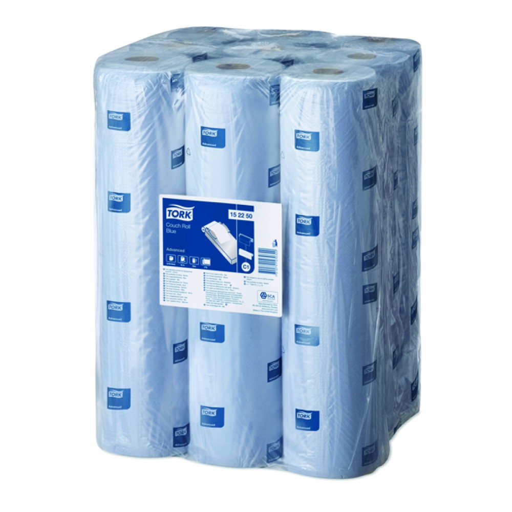 Tork C1 Couch Roll 2-Ply 54m Blue (9 Pack) 152250