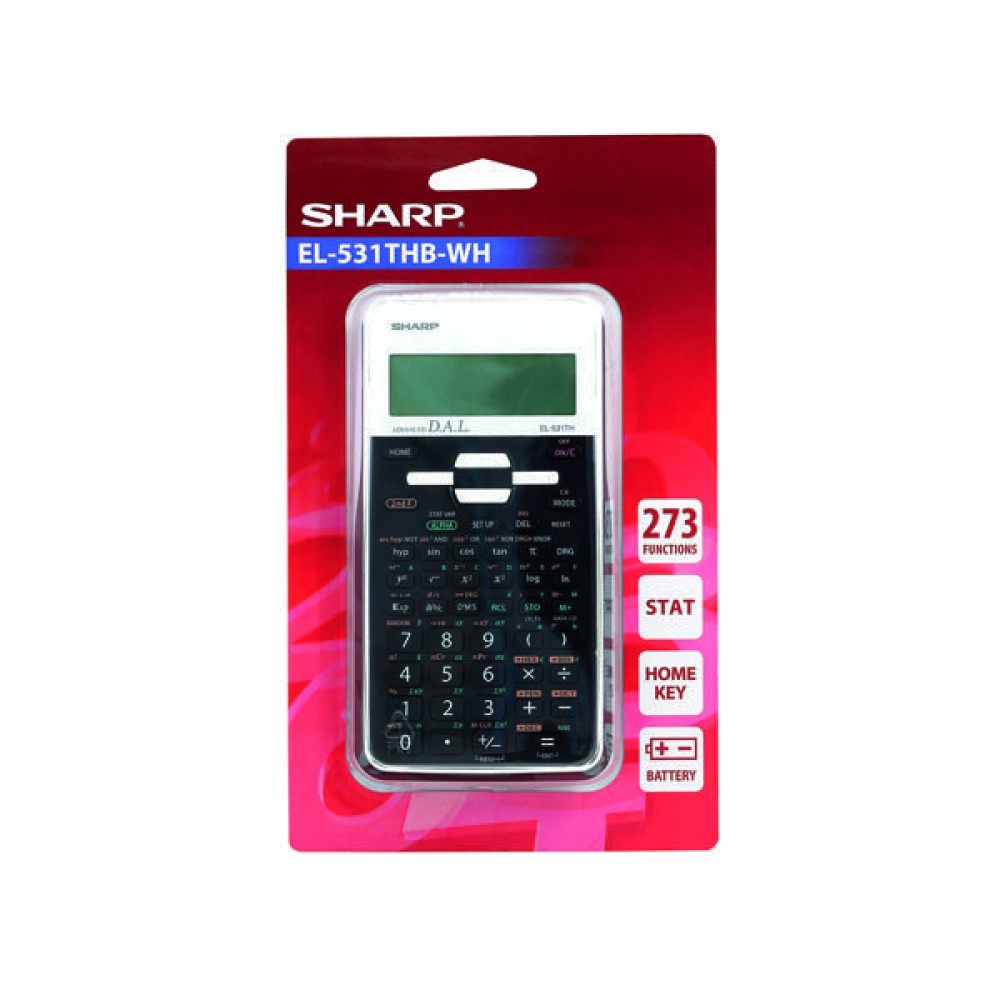 Sharp Black EL-531XH Scientific Calculator EL531THBWH
