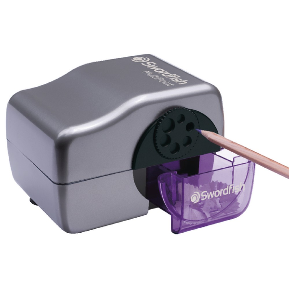 Swordfish MultiPoint Electric Pencil Sharpener 40233